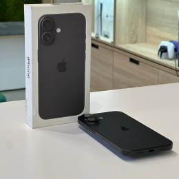 Apple iPhone 16 128 ГБ (SIM + SIM) Черный