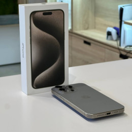 Apple iPhone 15 Pro Max 256 ГБ (eSIM + nano SIM) Натуральный титан