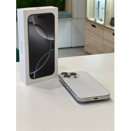 Apple iPhone 16 Pro 128 ГБ, «Титановый белый»