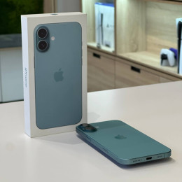 Apple iPhone 16 PLUS 128 ГБ Бирюзовый