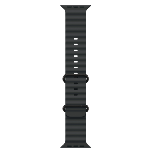 Apple Watch Ultra 3, 49 мм, титан чёрного цвета, ремешок Ocean чёрного цвета (2025) — фото 3