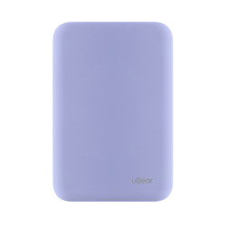 Внешний аккумулятор uBear Flow Magnetic Power bank 5000mAh, Лавандовый