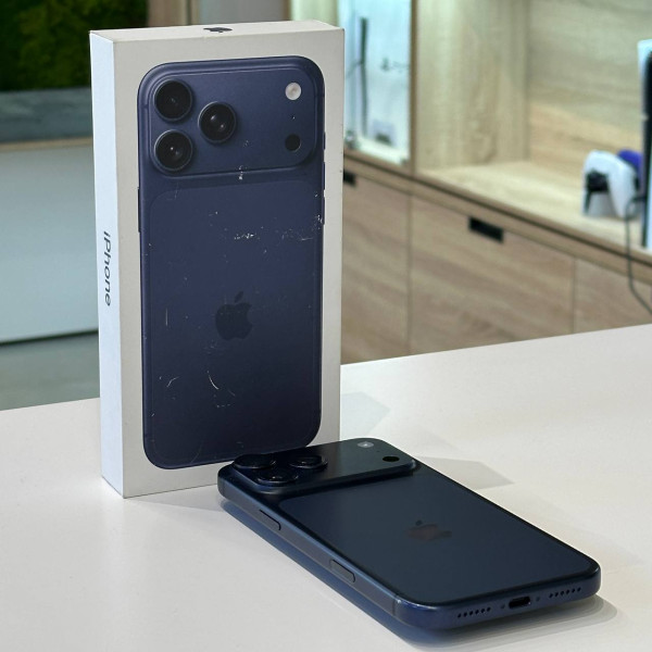 Apple iPhone 17 Pro Max 256 ГБ (eSIM + nano SIM) «Темно-синий»